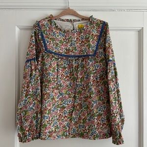 Mini Boden Floral Blouse